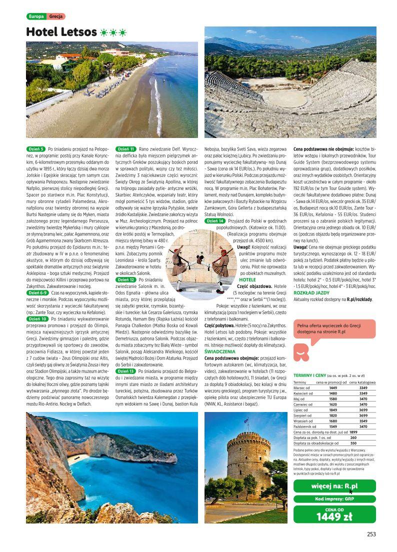 Gazetka promocyjna Rainbow Tours str. 253