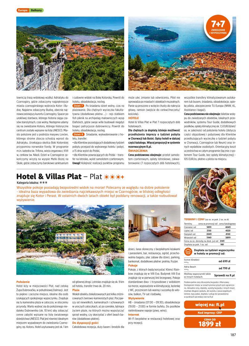 Gazetka promocyjna Rainbow Tours str. 187