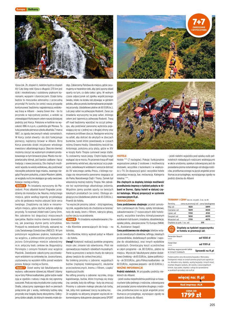 Gazetka promocyjna Rainbow Tours str. 205