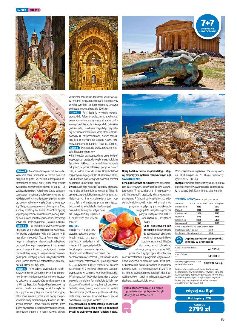 Gazetka promocyjna Rainbow Tours str. 85