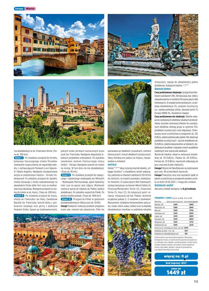 Gazetka promocyjna Rainbow Tours str. 113