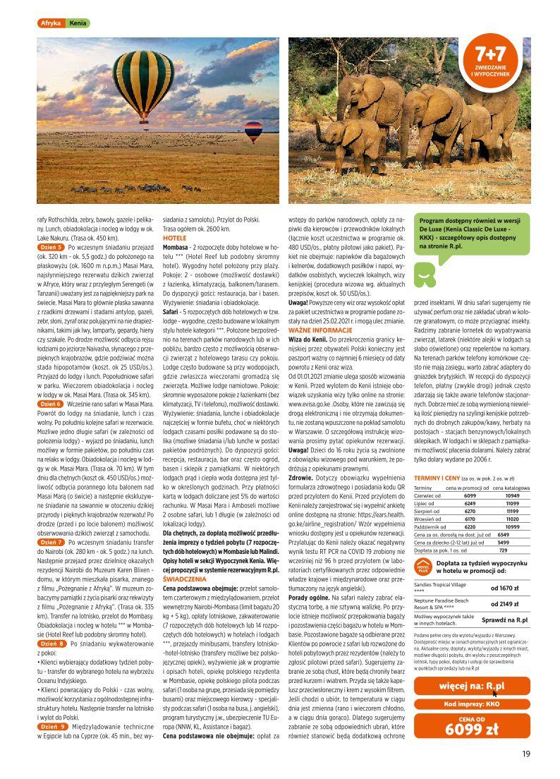 Gazetka promocyjna Rainbow Tours str. 19