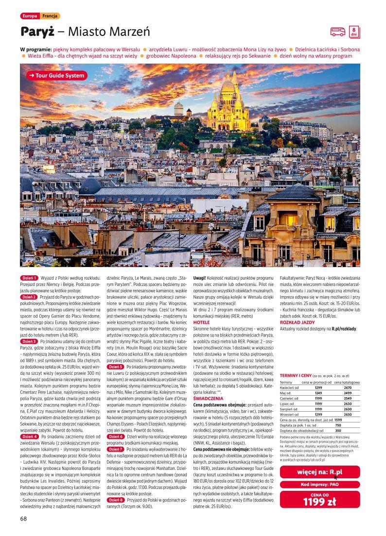 Gazetka promocyjna Rainbow Tours str. 68