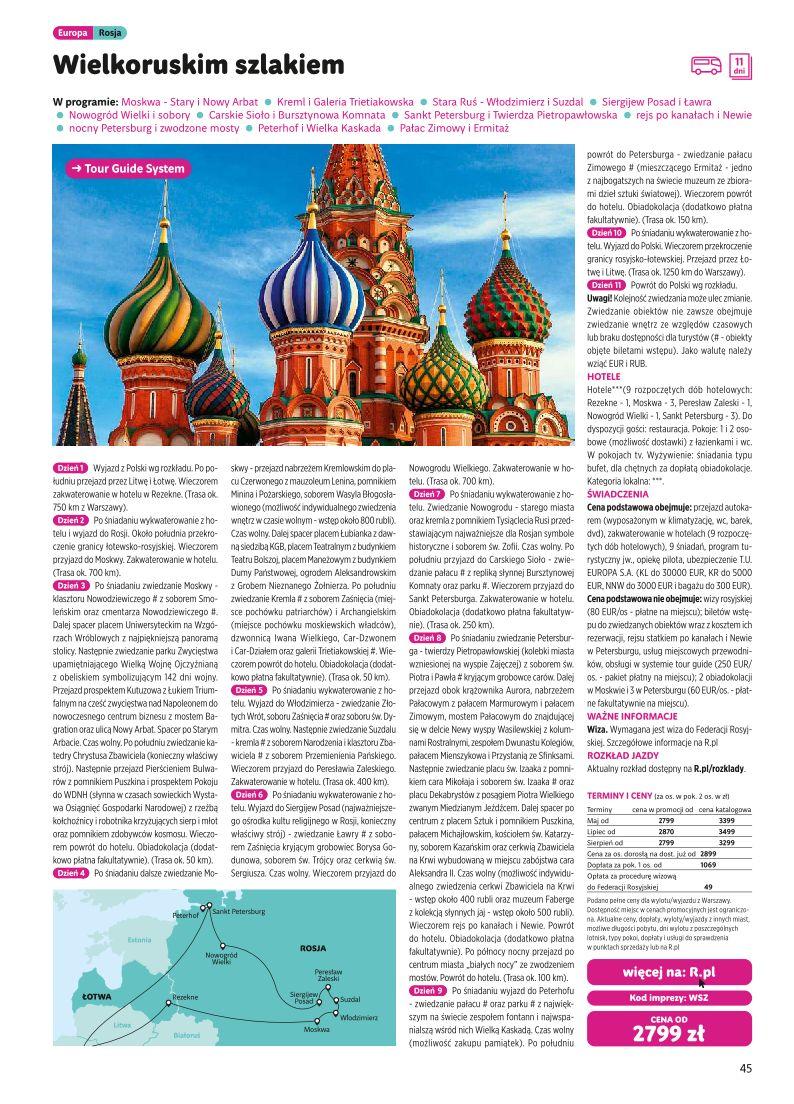 Gazetka promocyjna Rainbow Tours str. 45