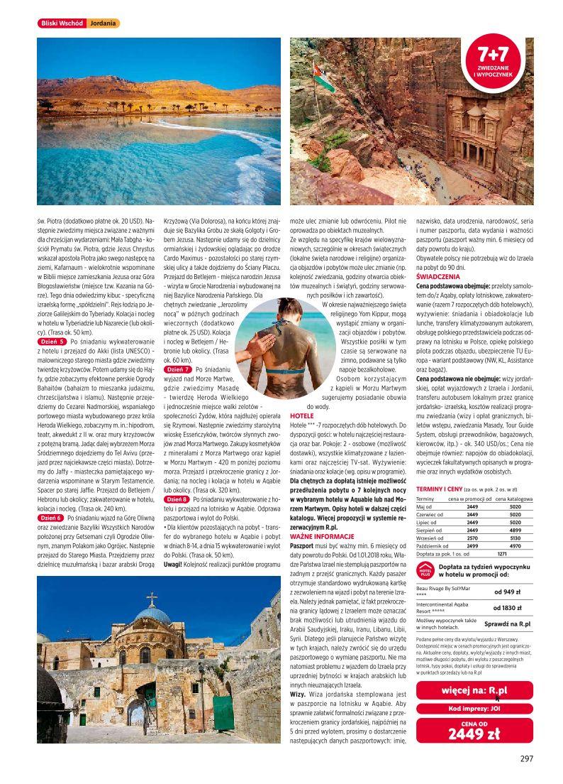 Gazetka promocyjna Rainbow Tours str. 297