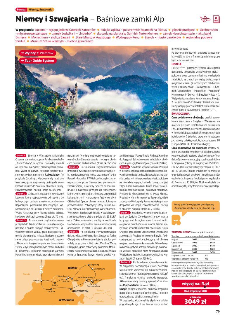 Gazetka promocyjna Rainbow Tours str. 79