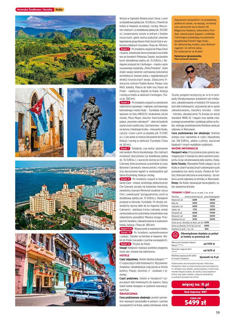 Gazetka promocyjna Rainbow Tours str. 59