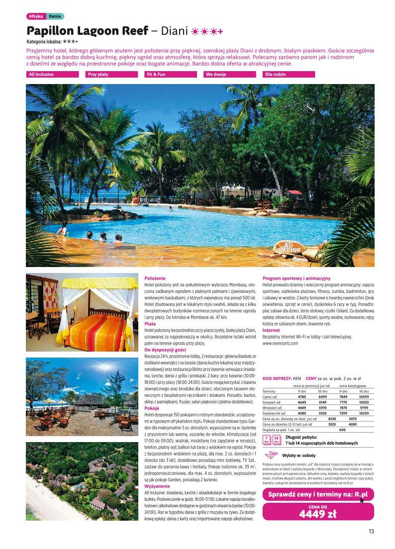 Gazetka promocyjna Rainbow Tours str. 13