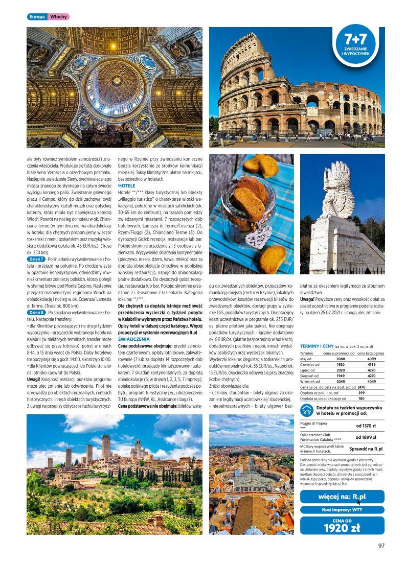 Gazetka promocyjna Rainbow Tours str. 97