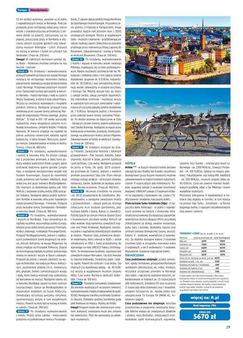 Gazetka promocyjna Rainbow Tours str. 29