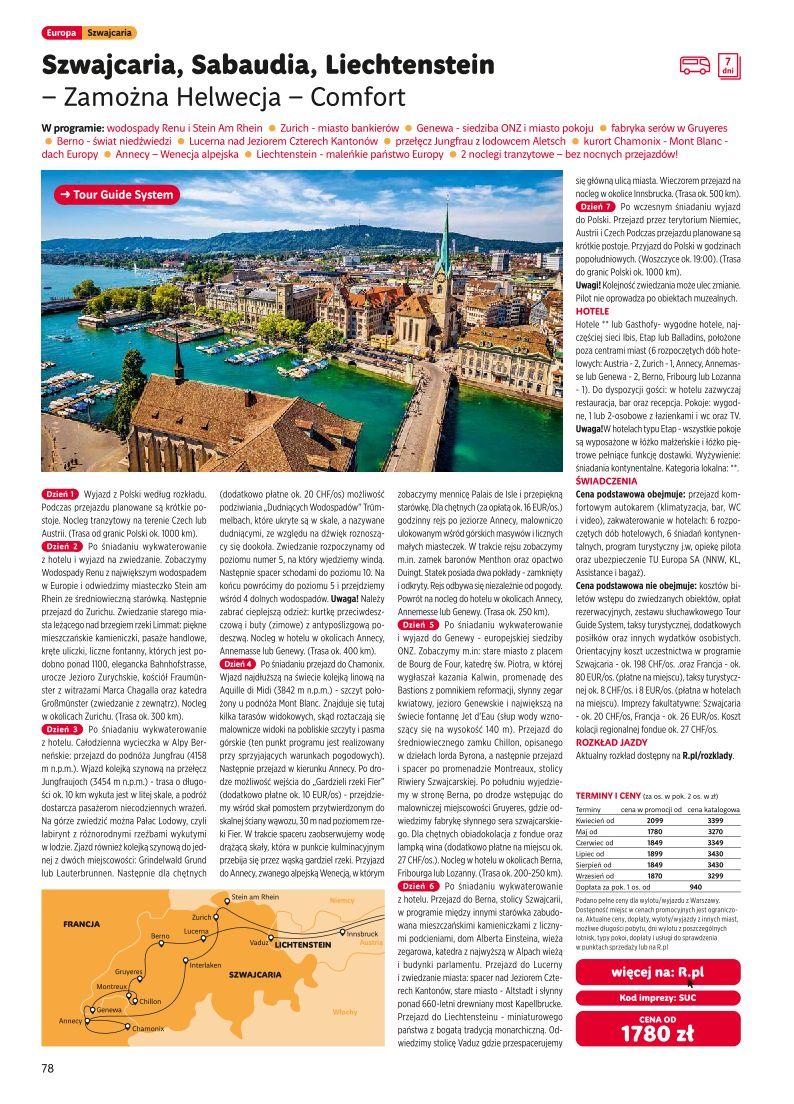 Gazetka promocyjna Rainbow Tours str. 78