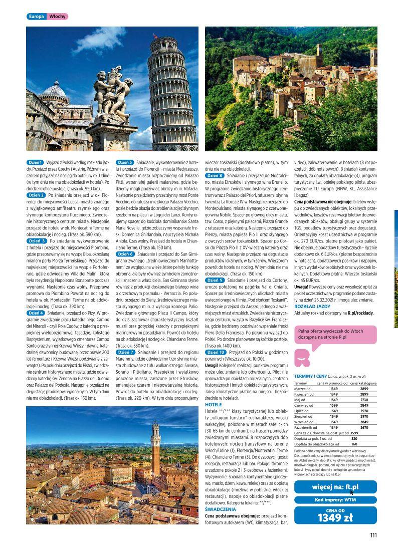 Gazetka promocyjna Rainbow Tours str. 111