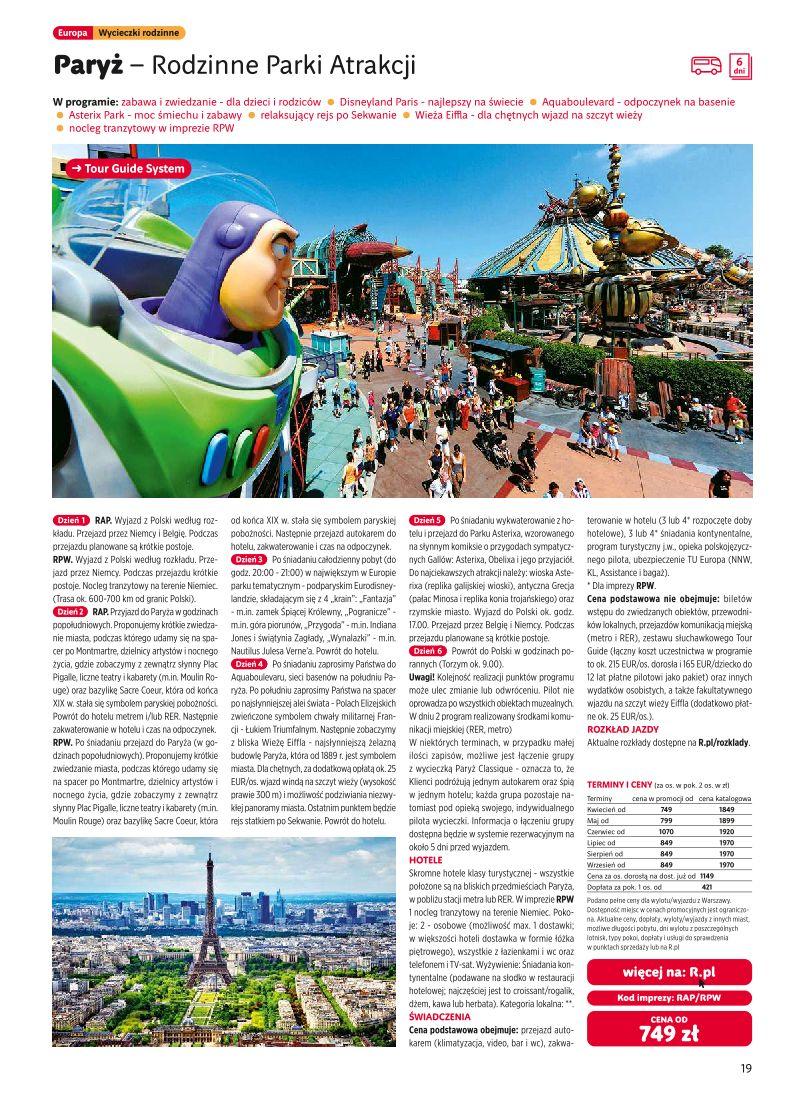 Gazetka promocyjna Rainbow Tours str. 19