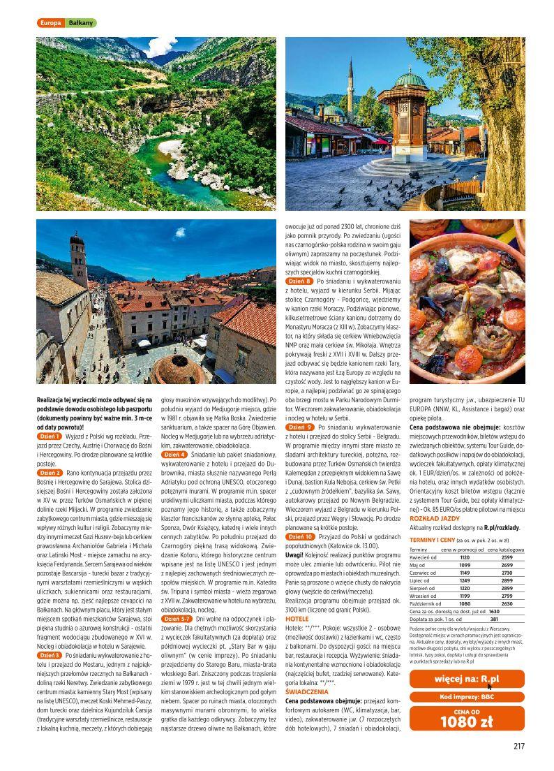 Gazetka promocyjna Rainbow Tours str. 217