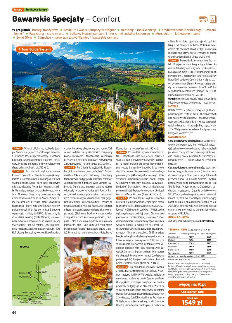 Gazetka promocyjna Rainbow Tours str. 64