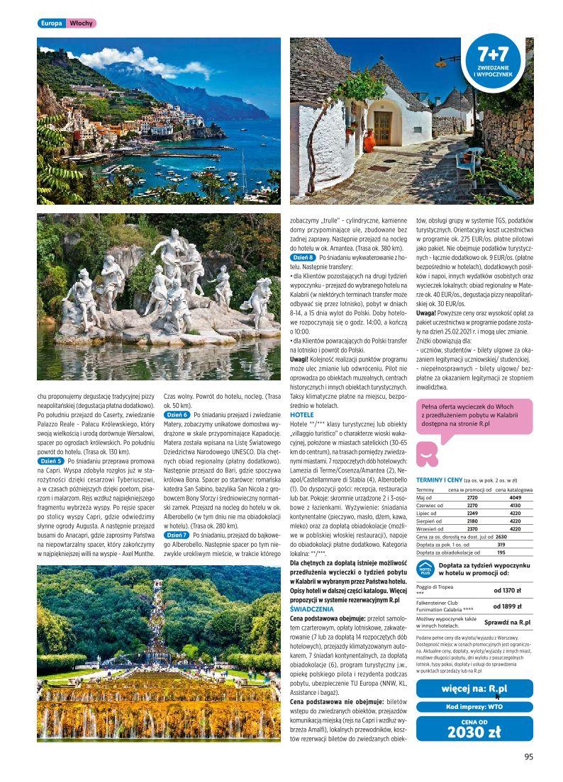 Gazetka promocyjna Rainbow Tours str. 95