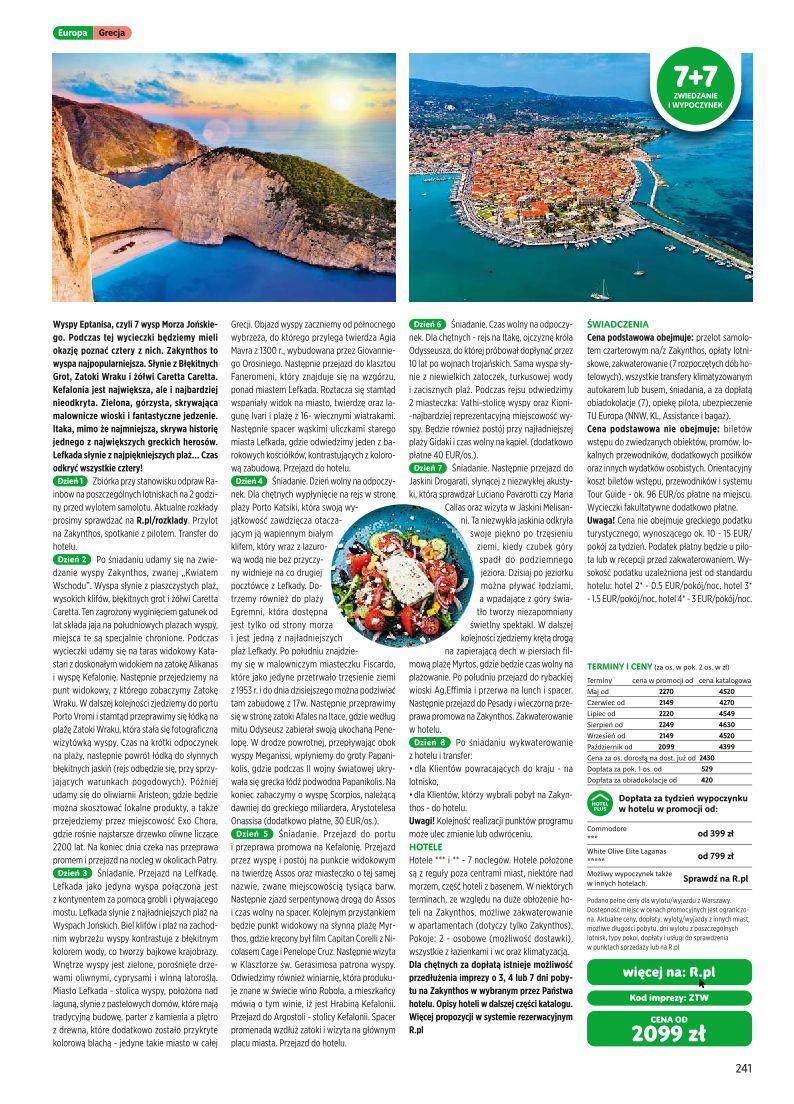 Gazetka promocyjna Rainbow Tours str. 241