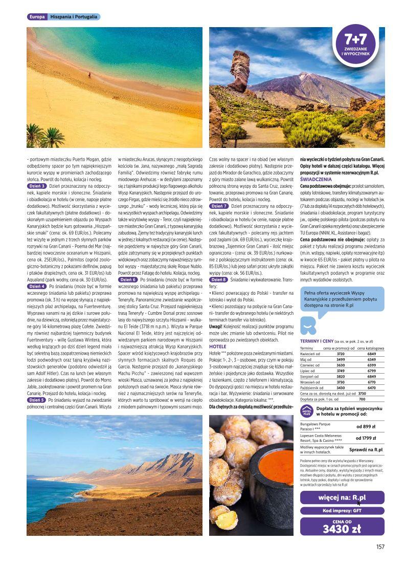 Gazetka promocyjna Rainbow Tours str. 157