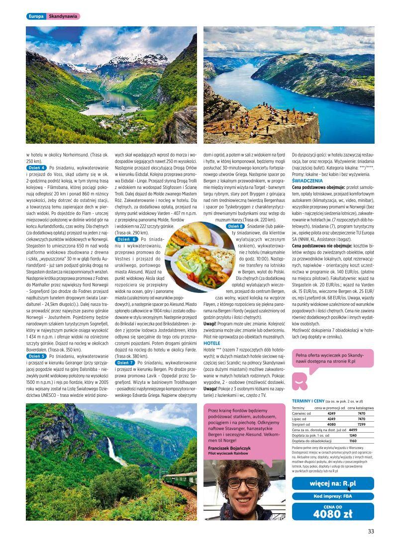 Gazetka promocyjna Rainbow Tours str. 33