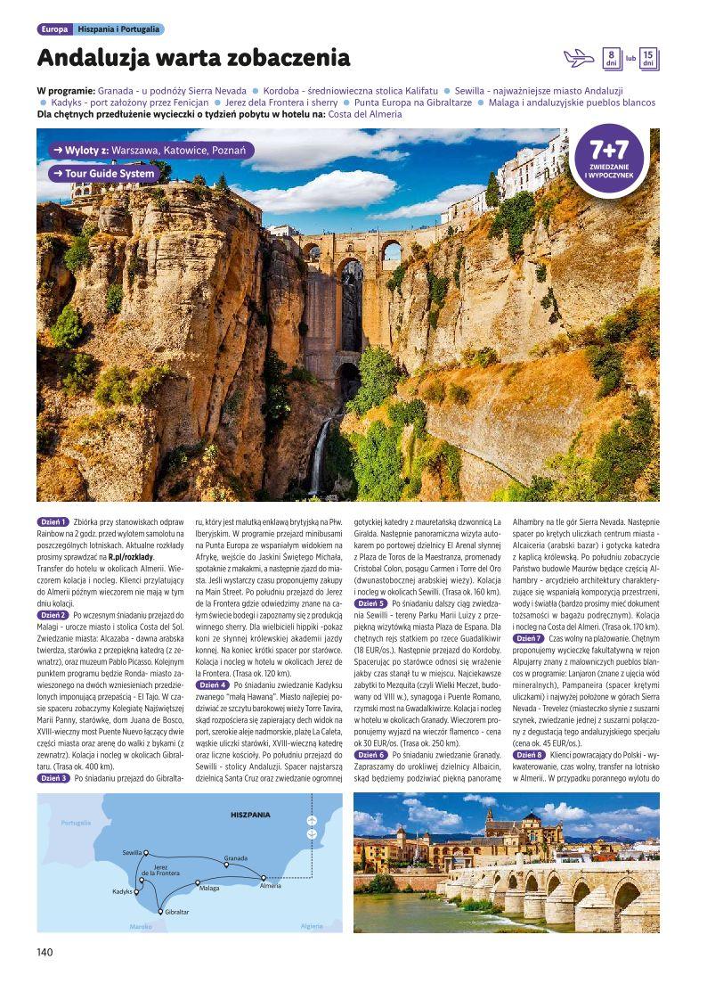 Gazetka promocyjna Rainbow Tours str. 140
