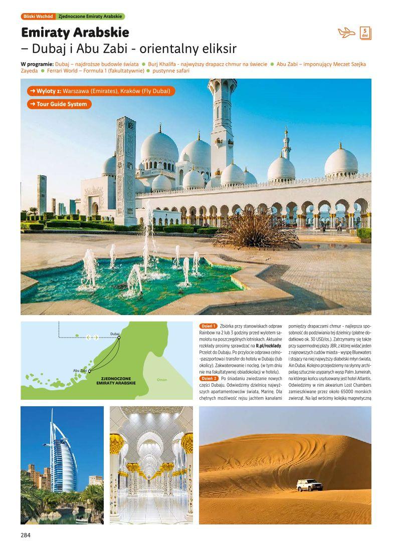 Gazetka promocyjna Rainbow Tours str. 284