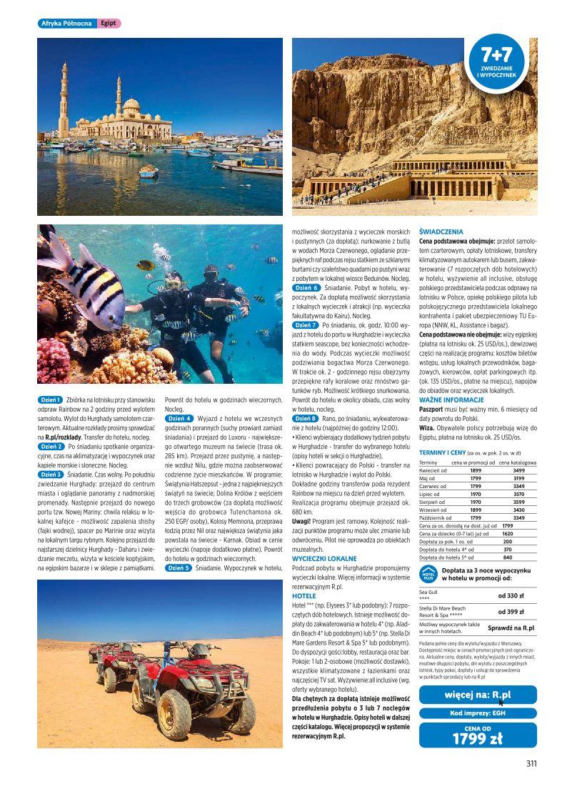 Gazetka promocyjna Rainbow Tours str. 311
