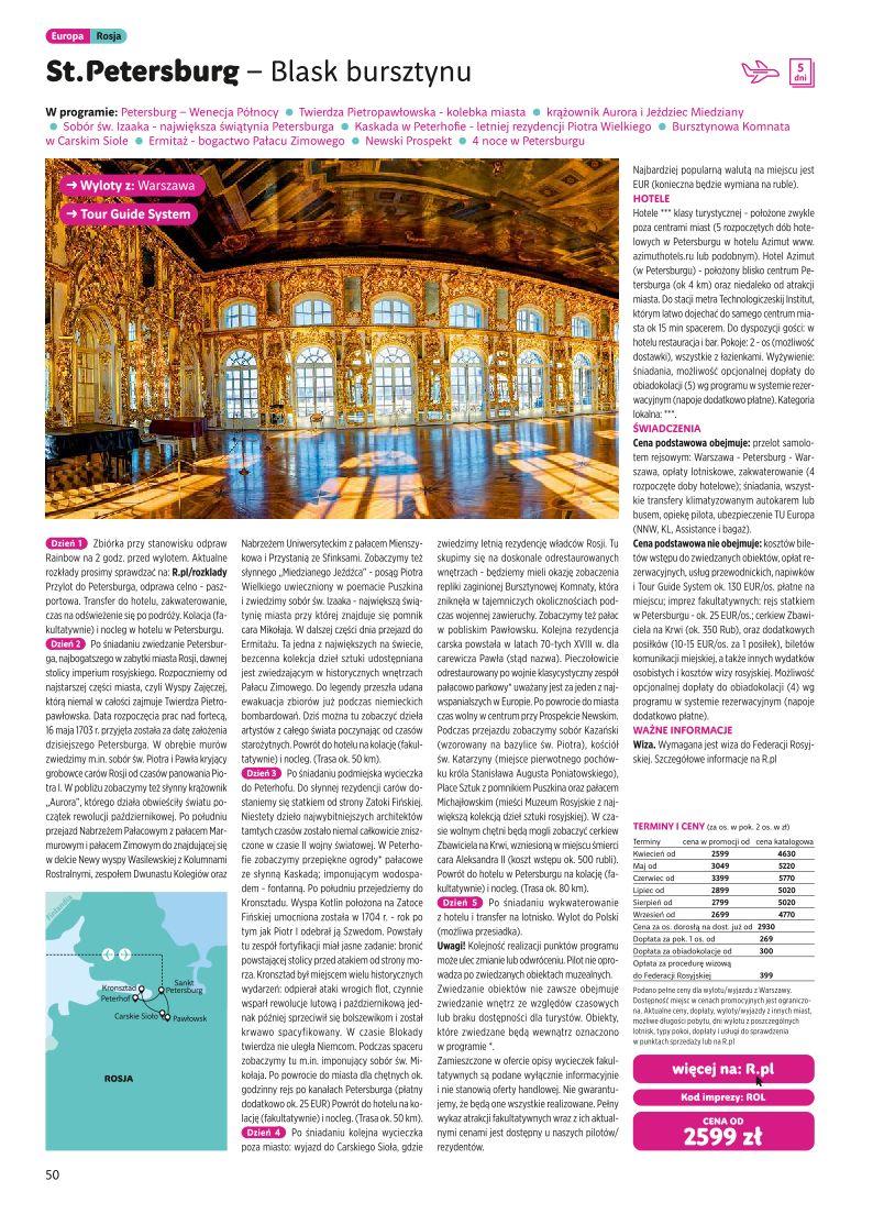 Gazetka promocyjna Rainbow Tours str. 50