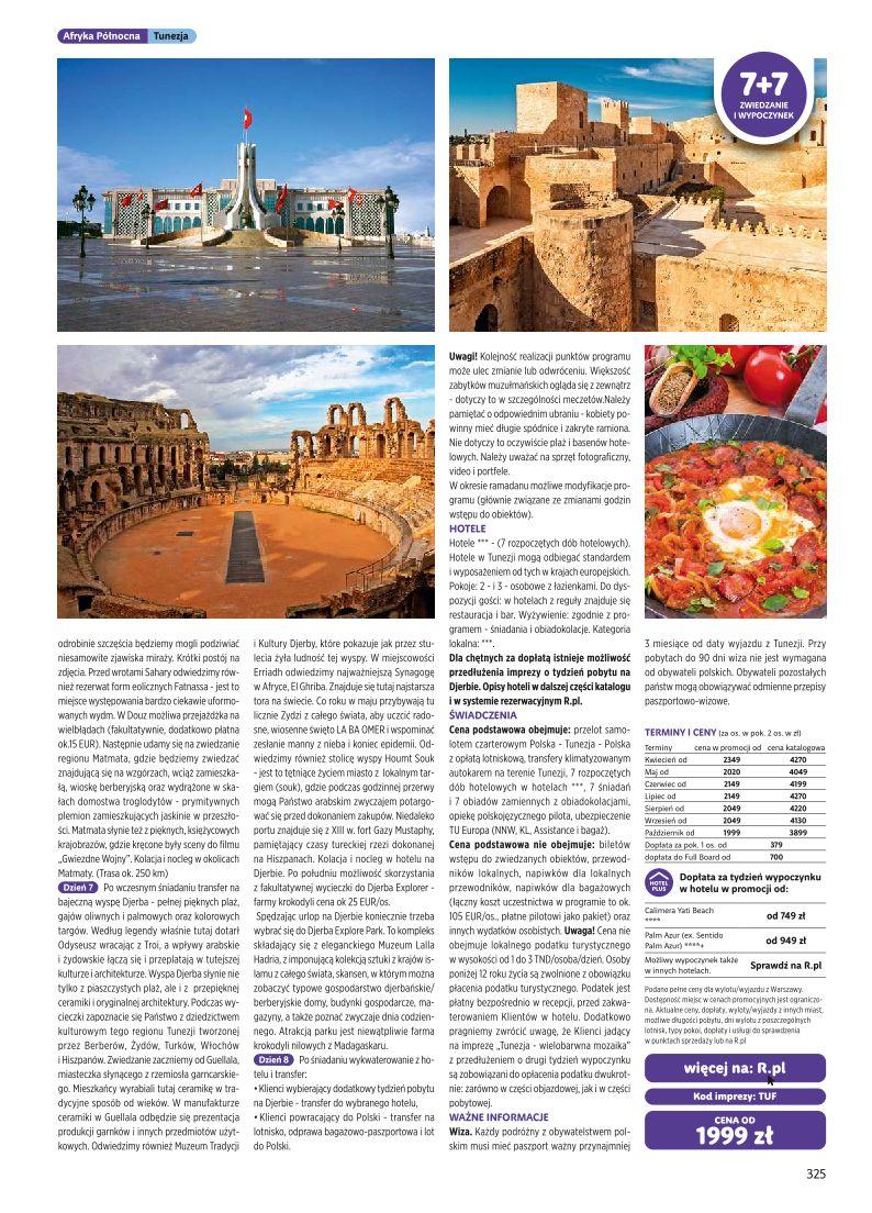 Gazetka promocyjna Rainbow Tours str. 325
