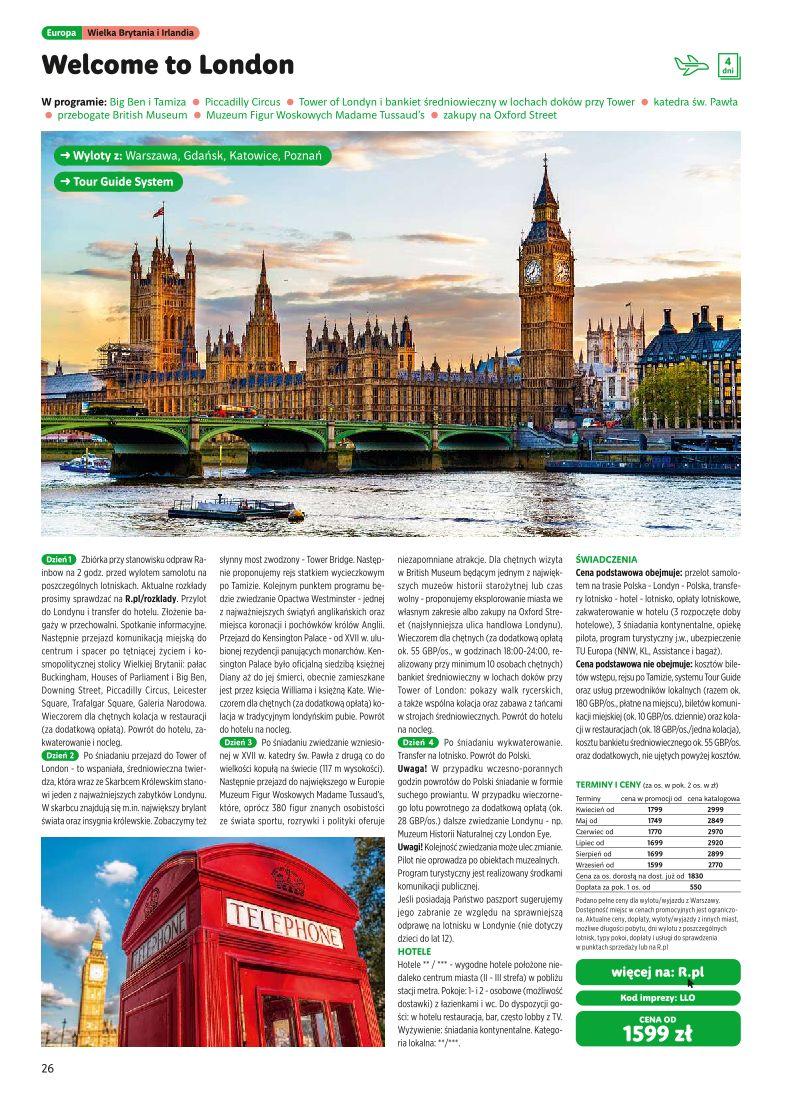 Gazetka promocyjna Rainbow Tours str. 26