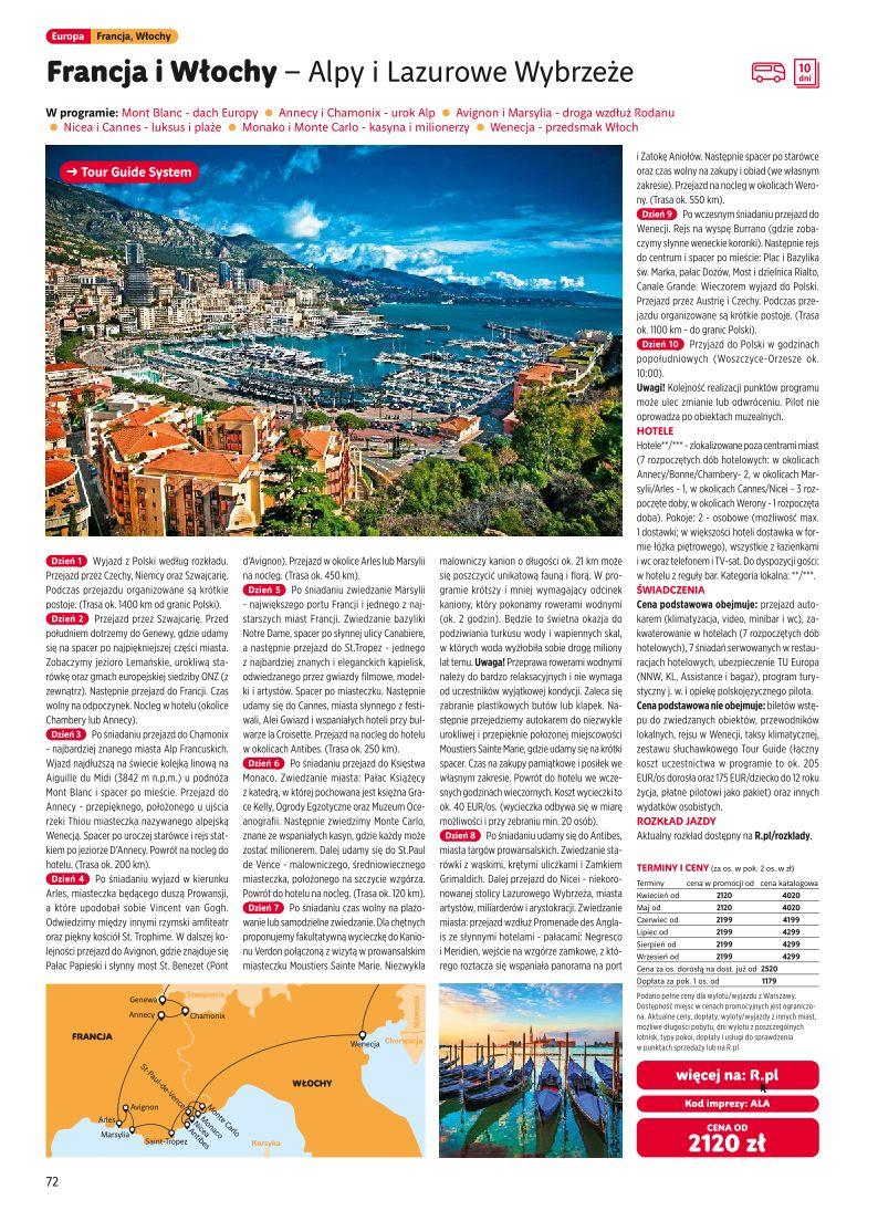 Gazetka promocyjna Rainbow Tours str. 72