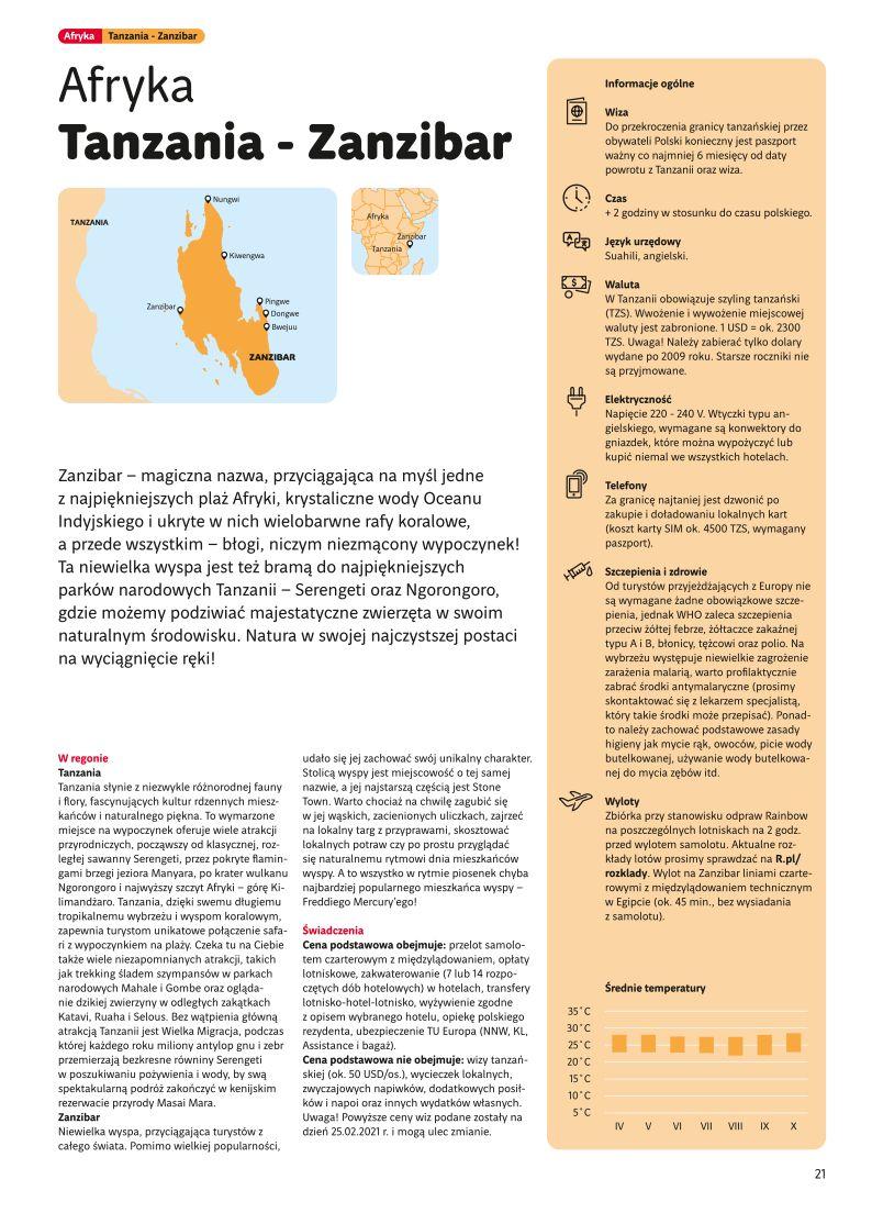 Gazetka promocyjna Rainbow Tours str. 21