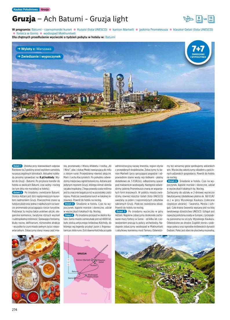 Gazetka promocyjna Rainbow Tours str. 274
