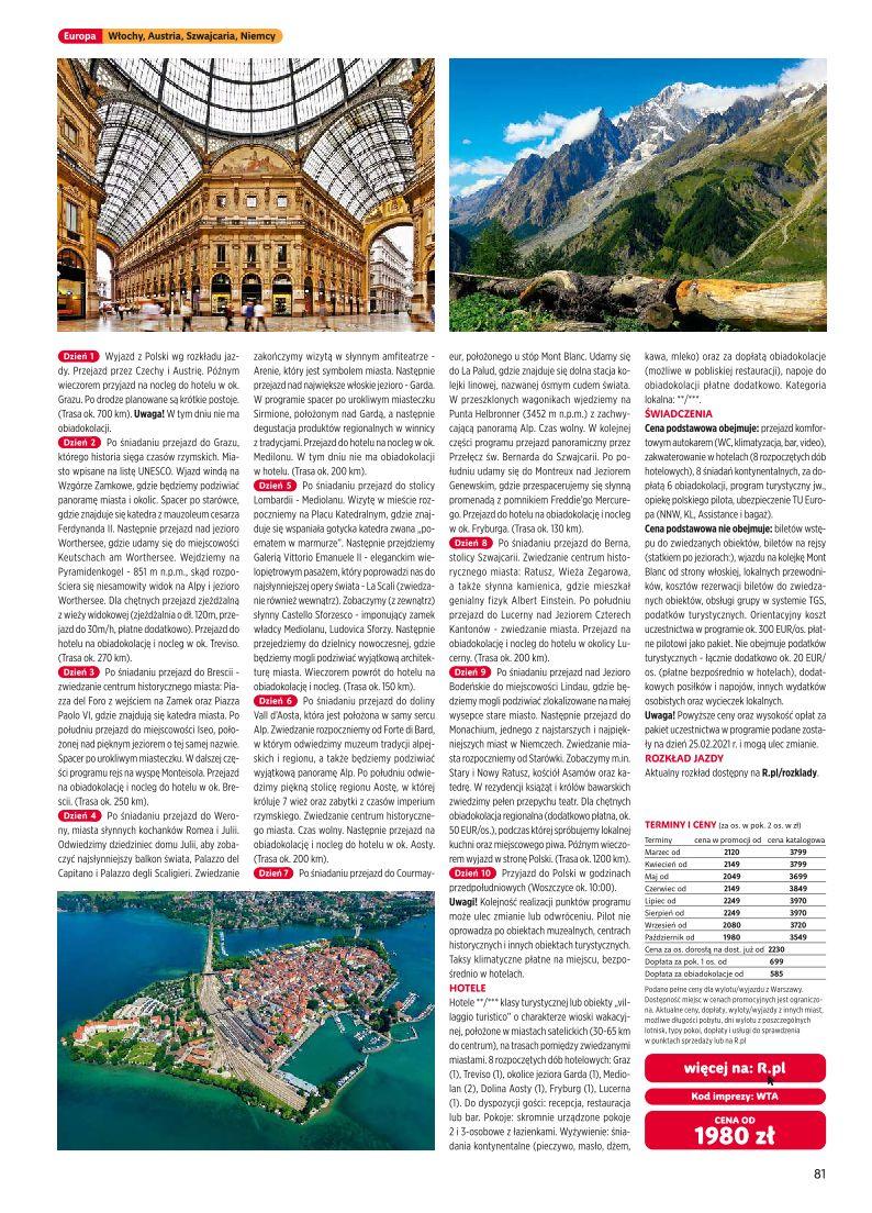 Gazetka promocyjna Rainbow Tours str. 81