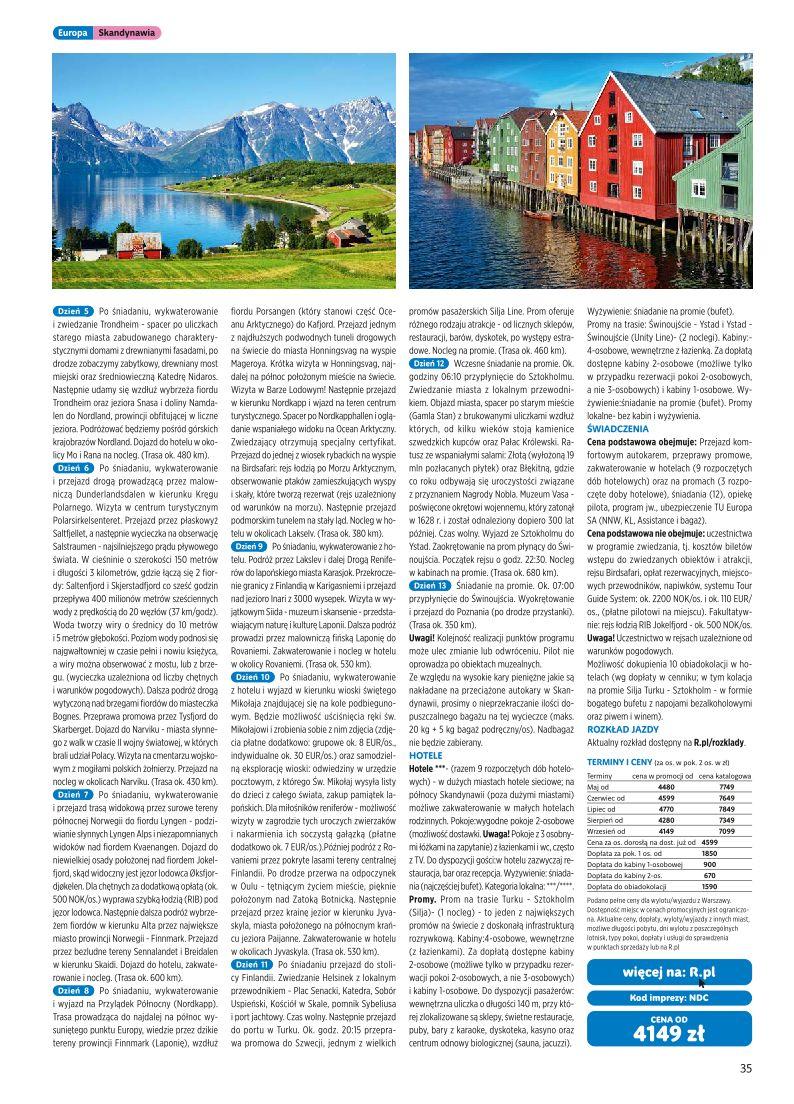 Gazetka promocyjna Rainbow Tours str. 35