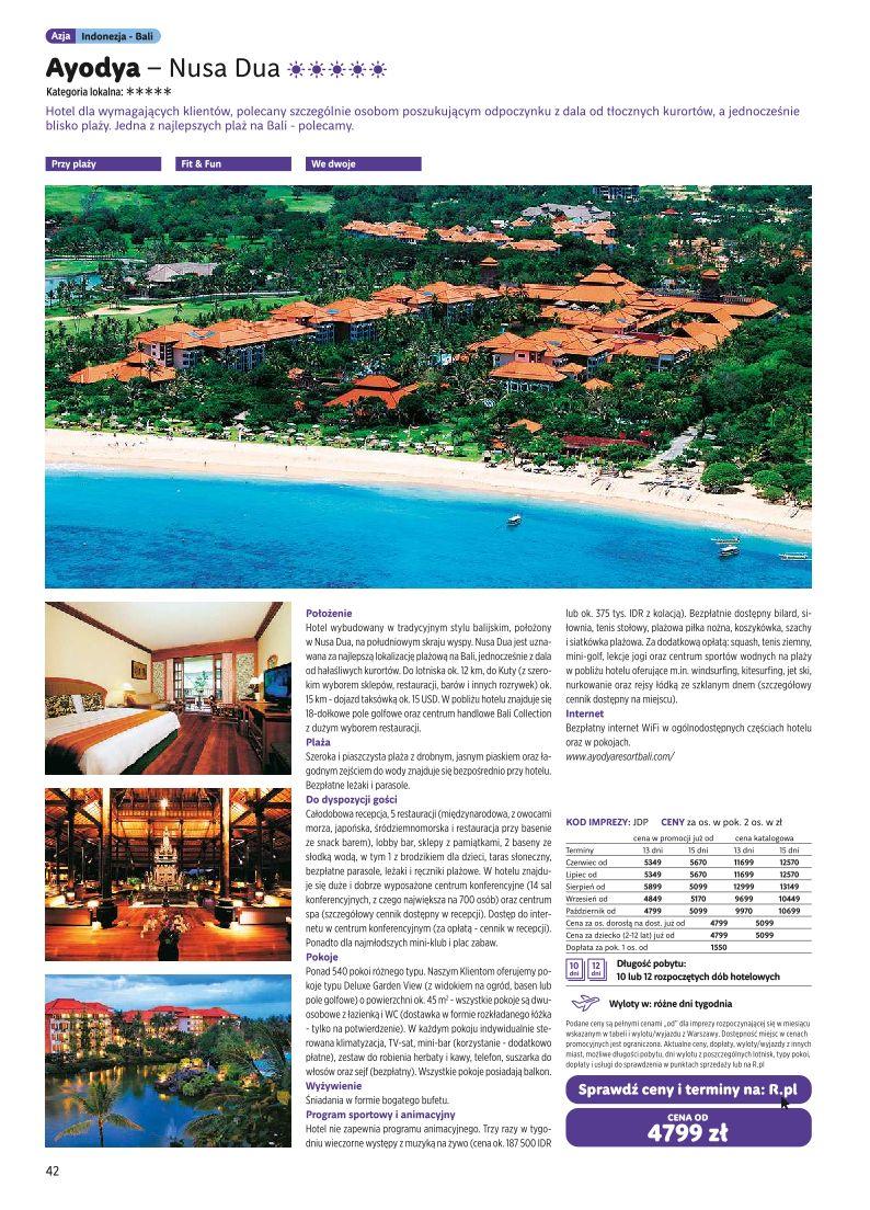 Gazetka promocyjna Rainbow Tours str. 42