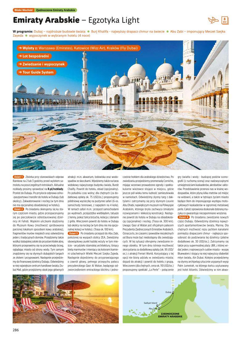 Gazetka promocyjna Rainbow Tours str. 286