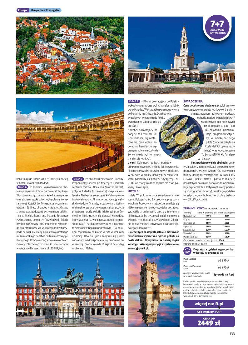 Gazetka promocyjna Rainbow Tours str. 133