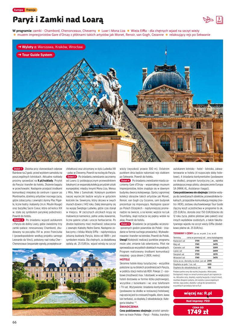 Gazetka promocyjna Rainbow Tours str. 66