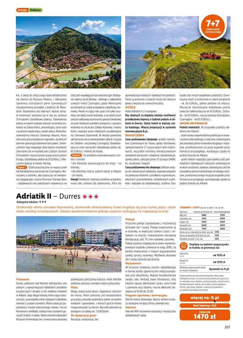 Gazetka promocyjna Rainbow Tours str. 207