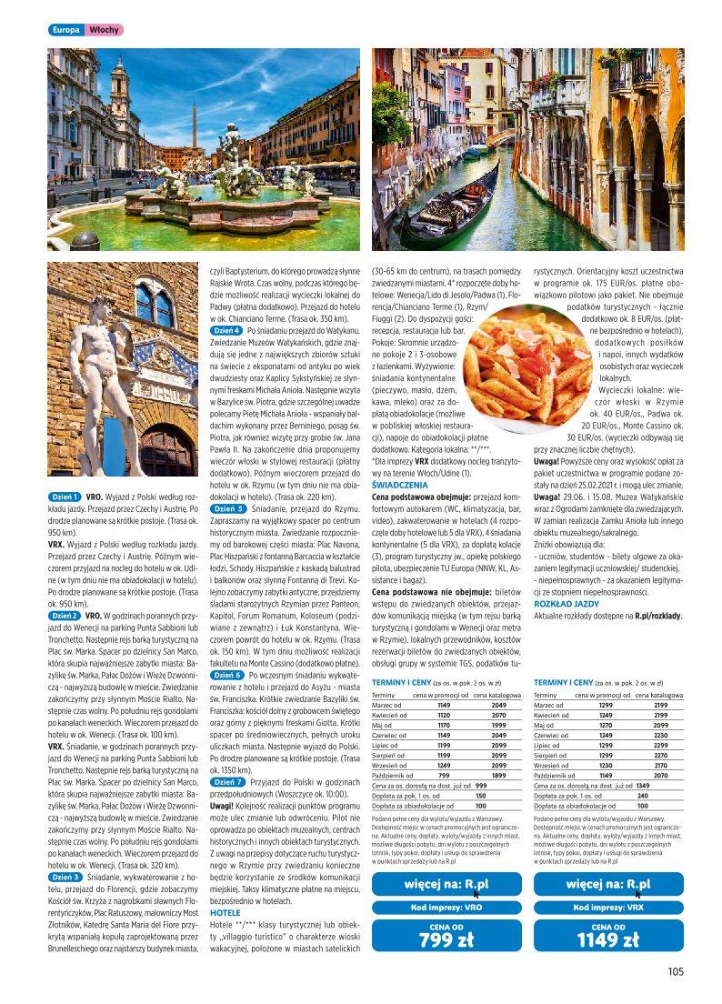 Gazetka promocyjna Rainbow Tours str. 105